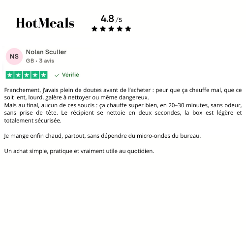 LunchBox Chauffante